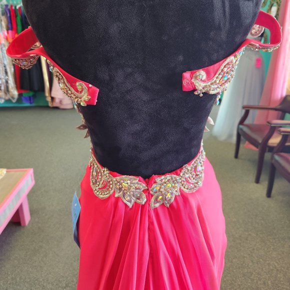 Mori Lee 97023 Pink Size 0 Prom/Evening Formal - Picture 6 of 7